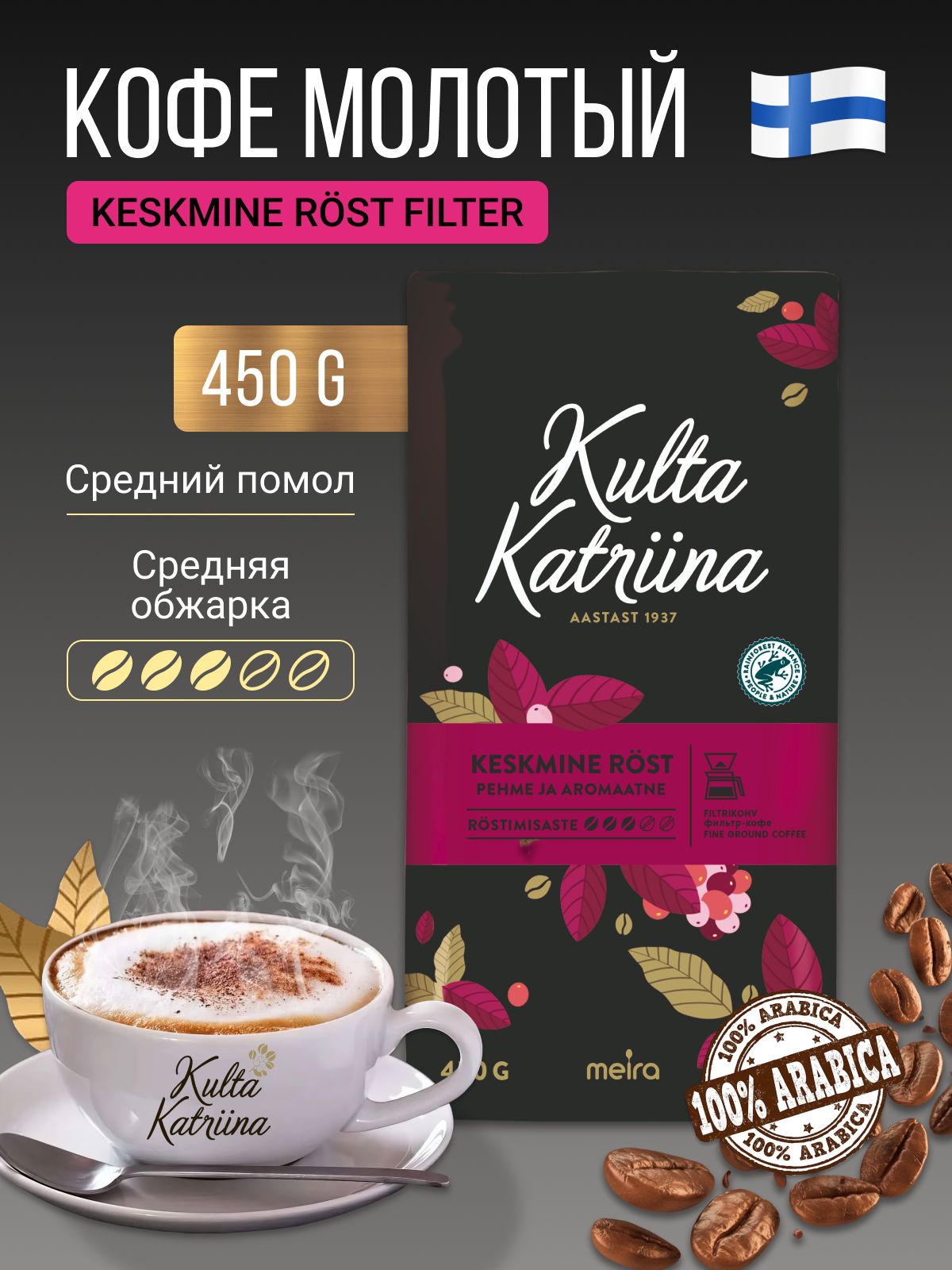 Культа Катрина Кофе Из Финляндии Купить