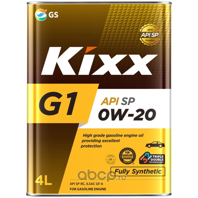 Kixx0W-20Масломоторное,Синтетическое,4л