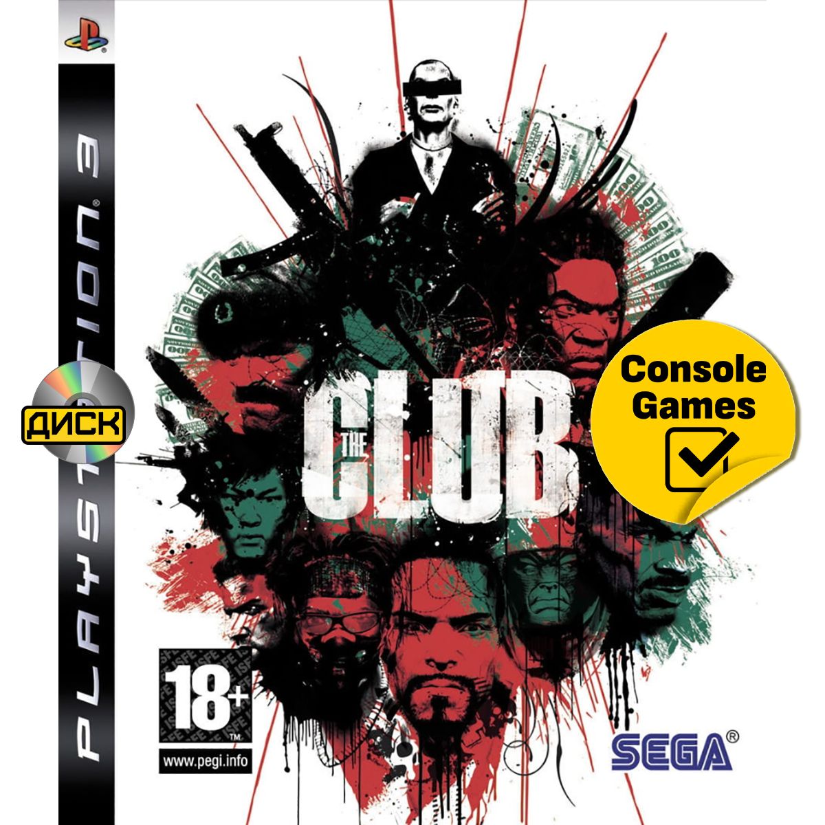 PS3 The Club (русская версия). Товар уцененный