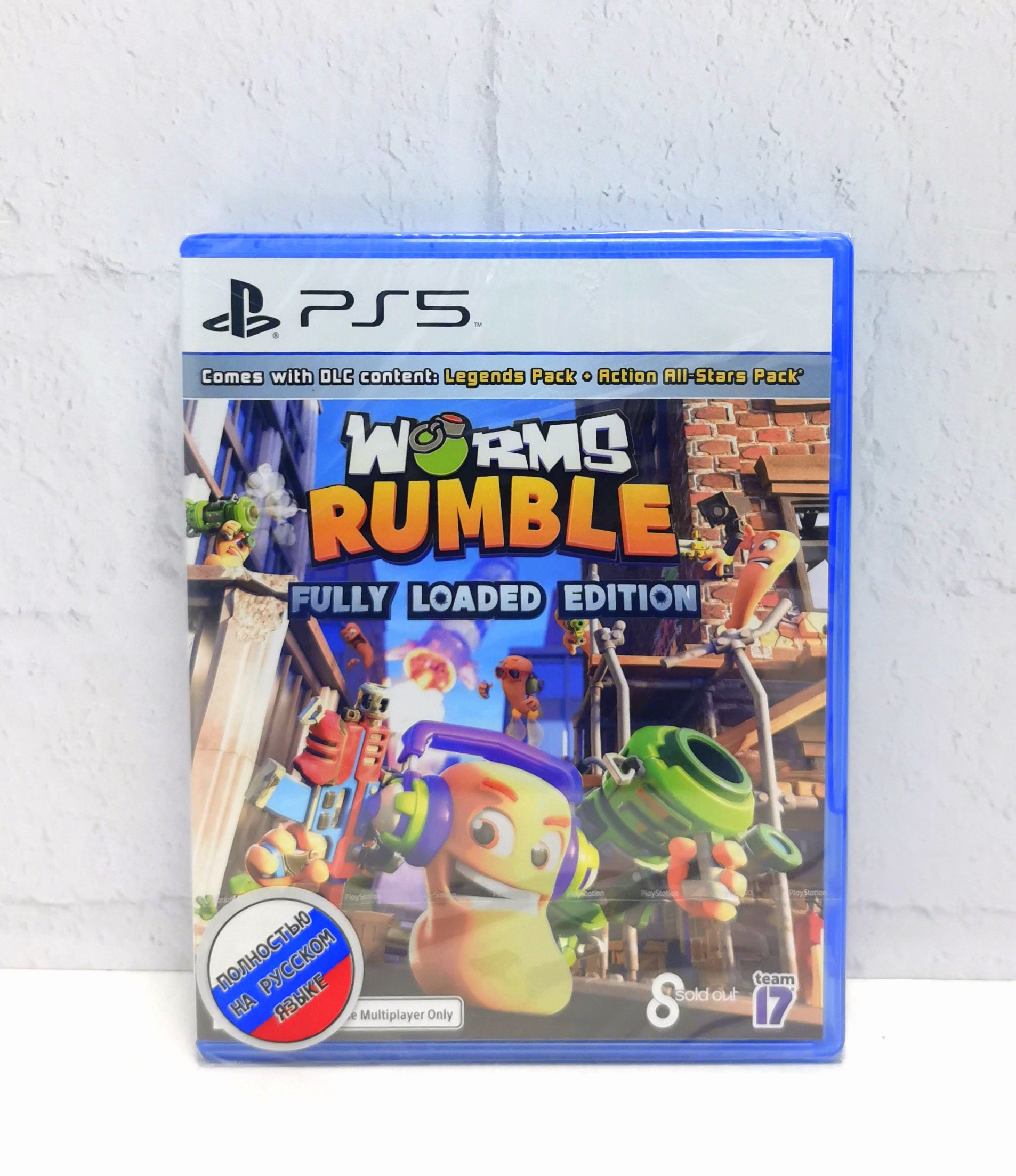 Игра Worms Rumble Fully Loaded Edition (PlayStation 5, Русская версия)  купить по низкой цене с доставкой в интернет-магазине OZON (1553099946)