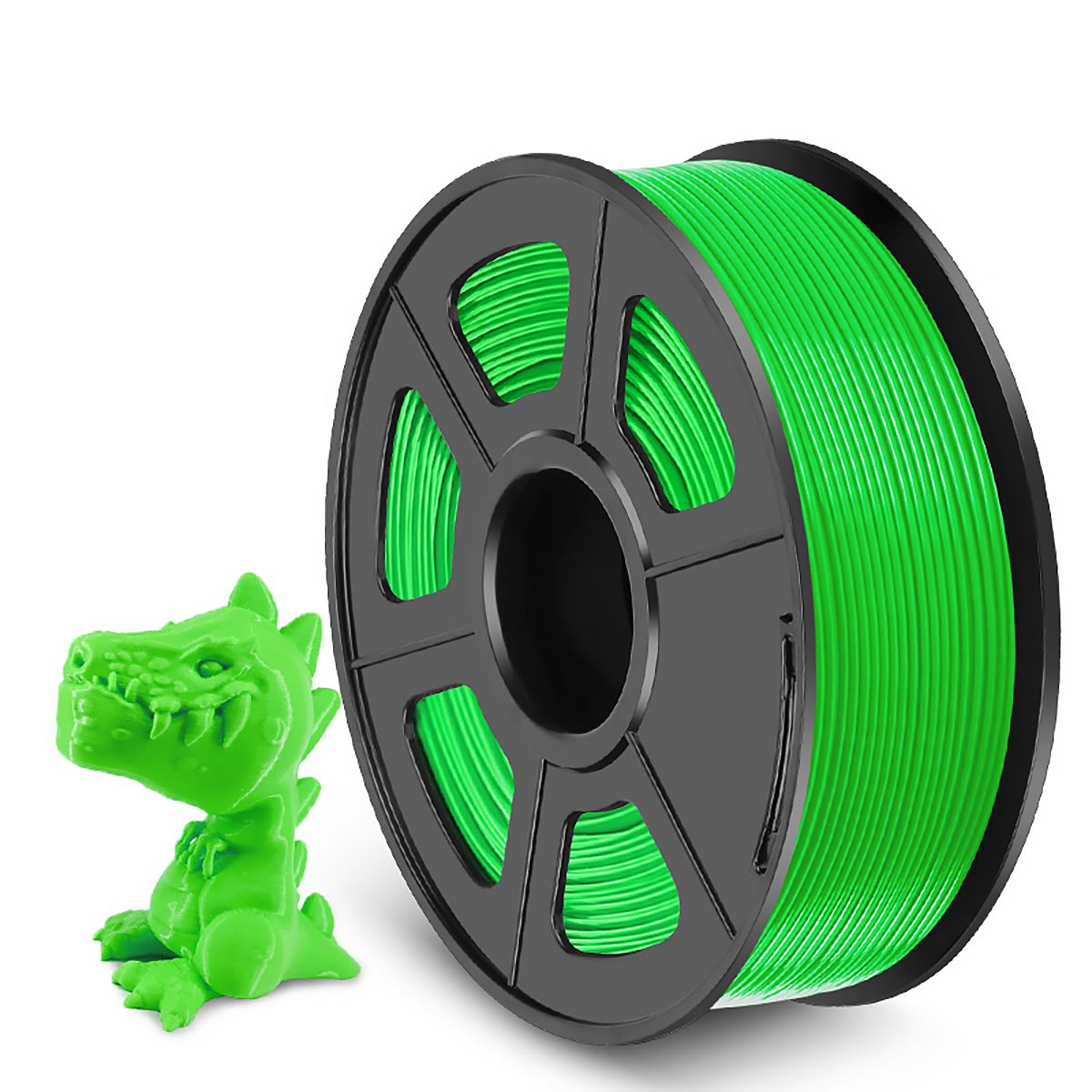 ФиламентNVPRINTPETGGreenдля3Dпечатидиаметр1.75ммдлина330метровмасса1кг