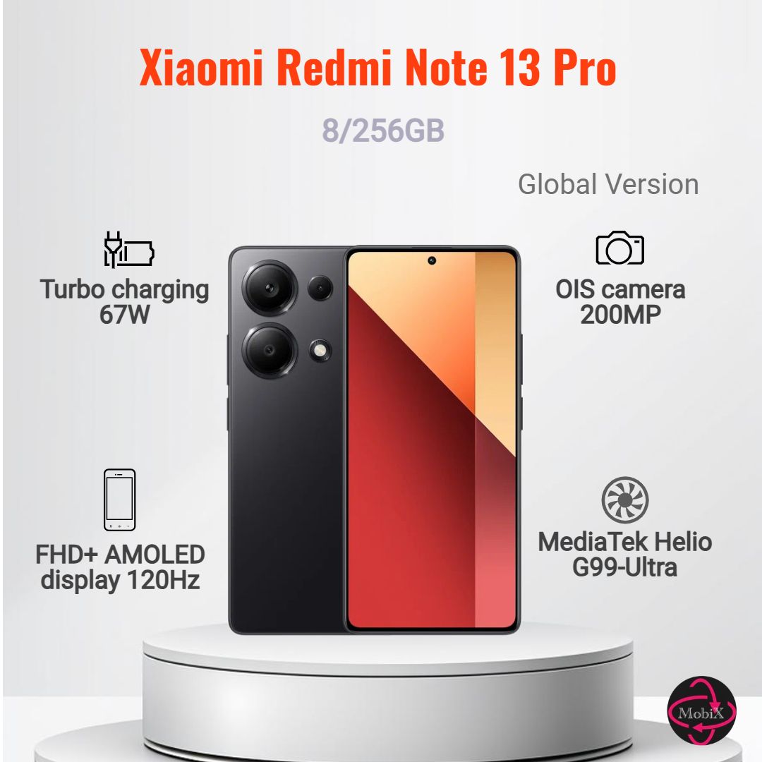 XiaomiСмартфонRedmiNote13Pro8/256ГБ,черный