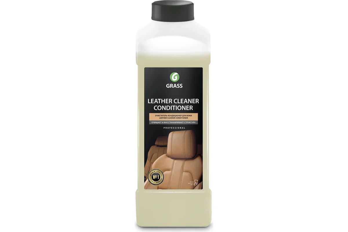 Очиститель натуральной кожи GRASS "Leather Cleaner" Канистра 1000 мл. 131100