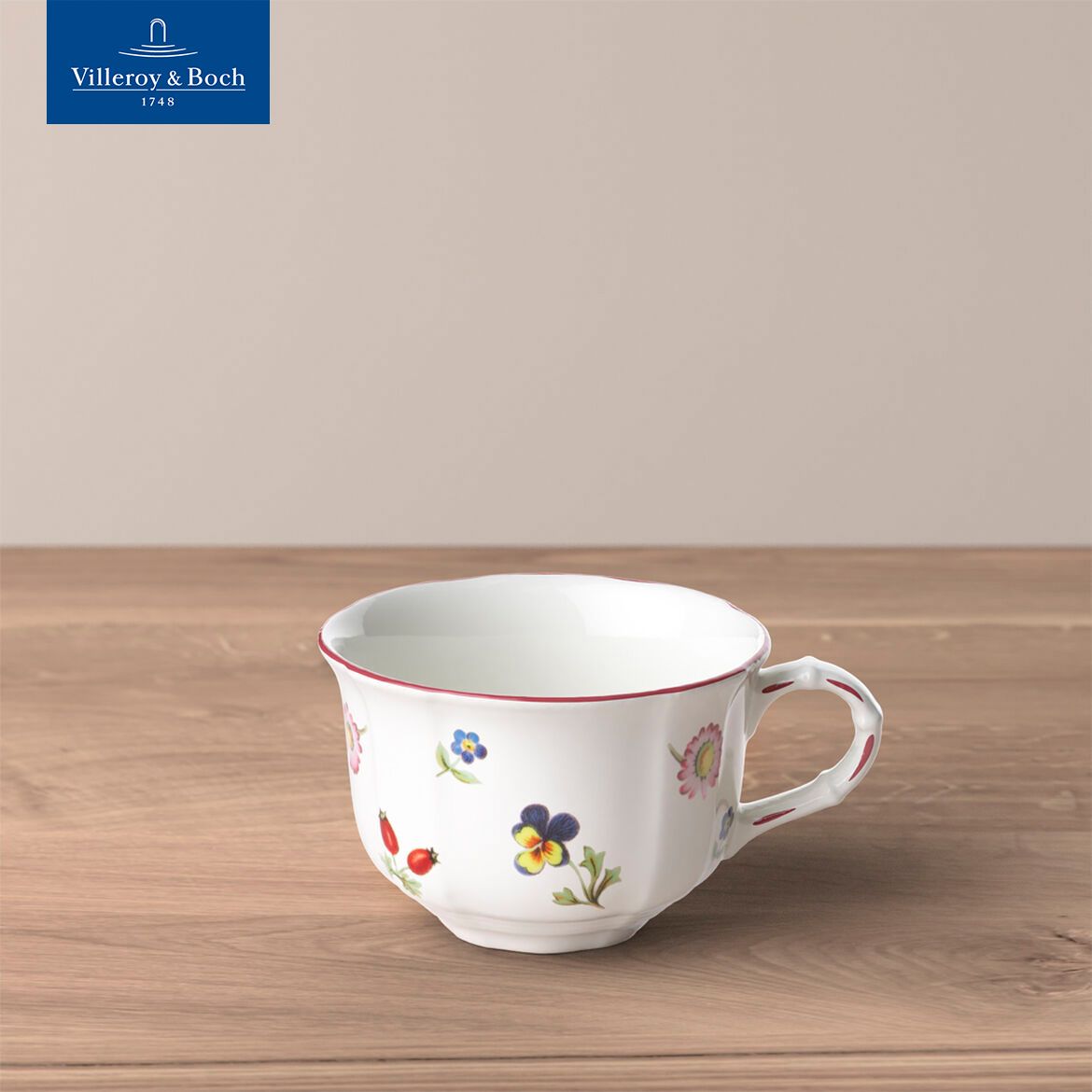 Чайнаячашка200мл,PetiteFleur,Villeroy&Boch,Премиум-Фарфор