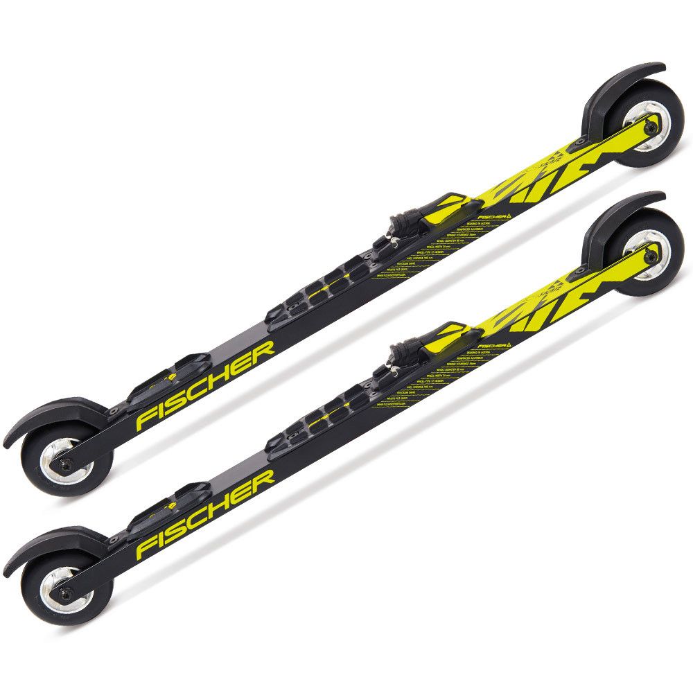 лыжероллеры FISCHER RC5 Skate + крепл.NNN MV02618 ал.рама 590мм резин.колеса 80x28mm