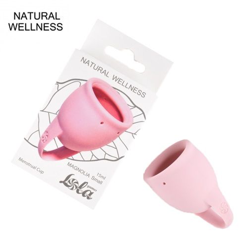 Lola Games Менструальная чаша Natural Wellness Magnolia light pink 15 мл