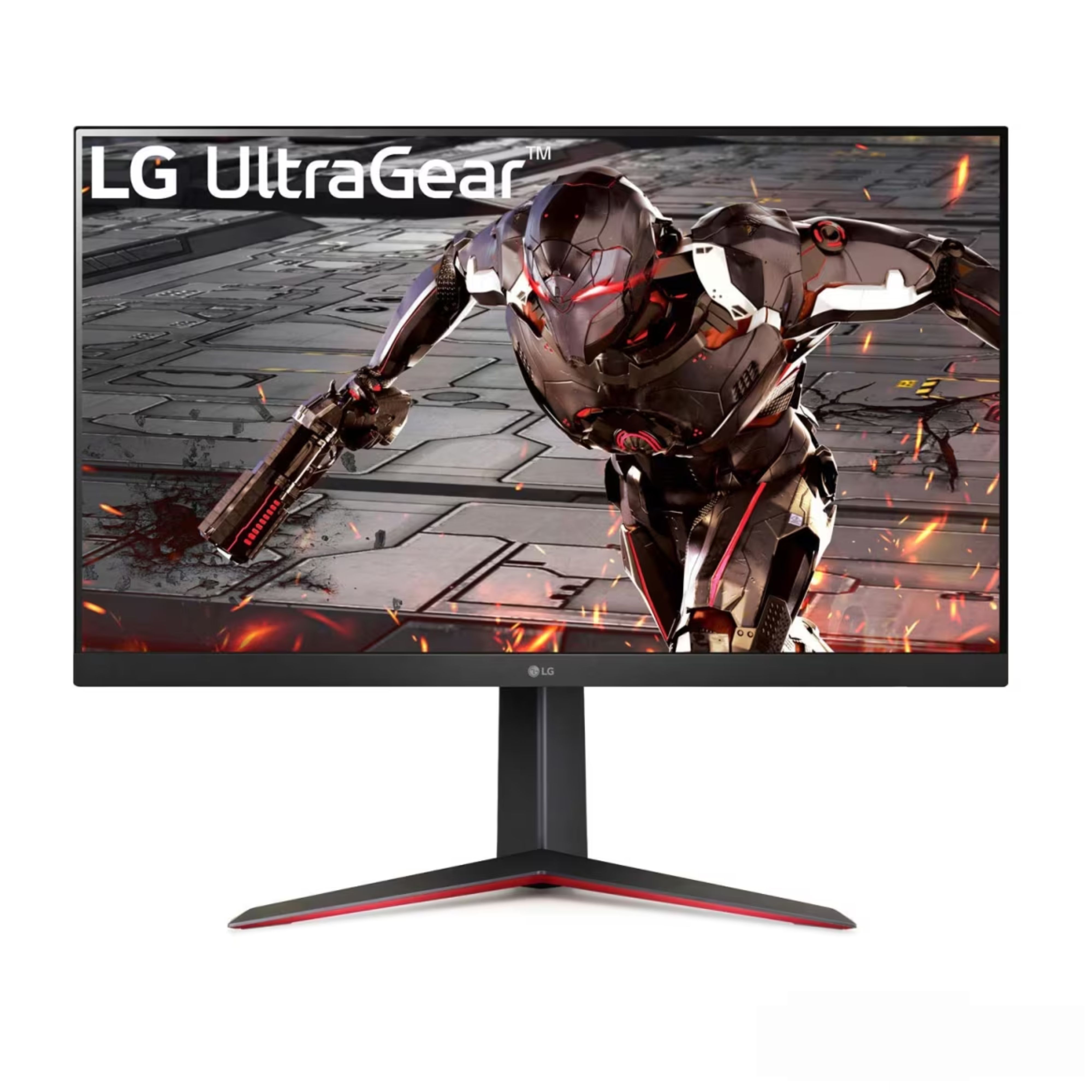 LG31.5"МониторМониторLGUltraGear32GN650-B,черный,красный