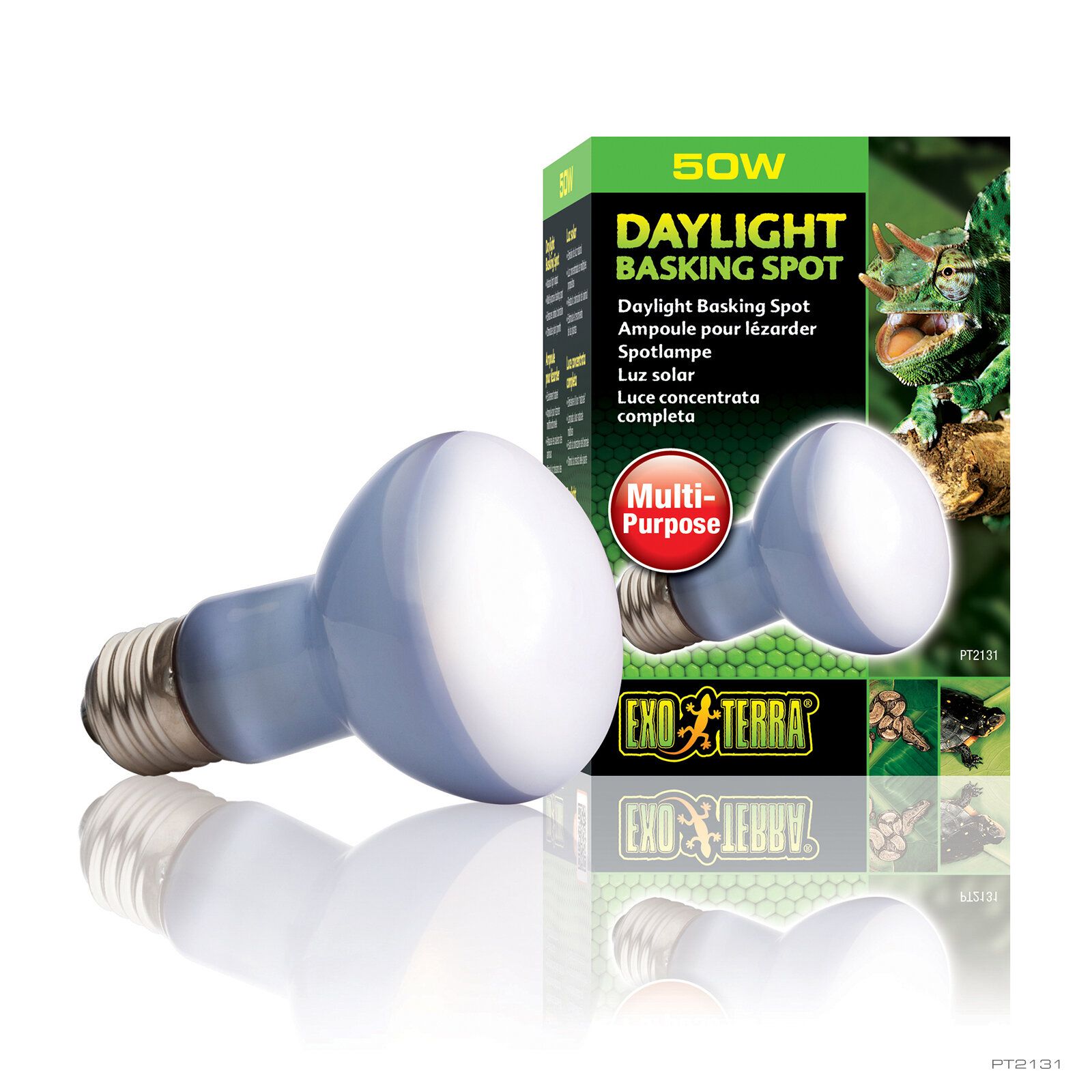 Лампа дневного света Exo Terra Day Light Basking Spot 50 Вт, PT2131