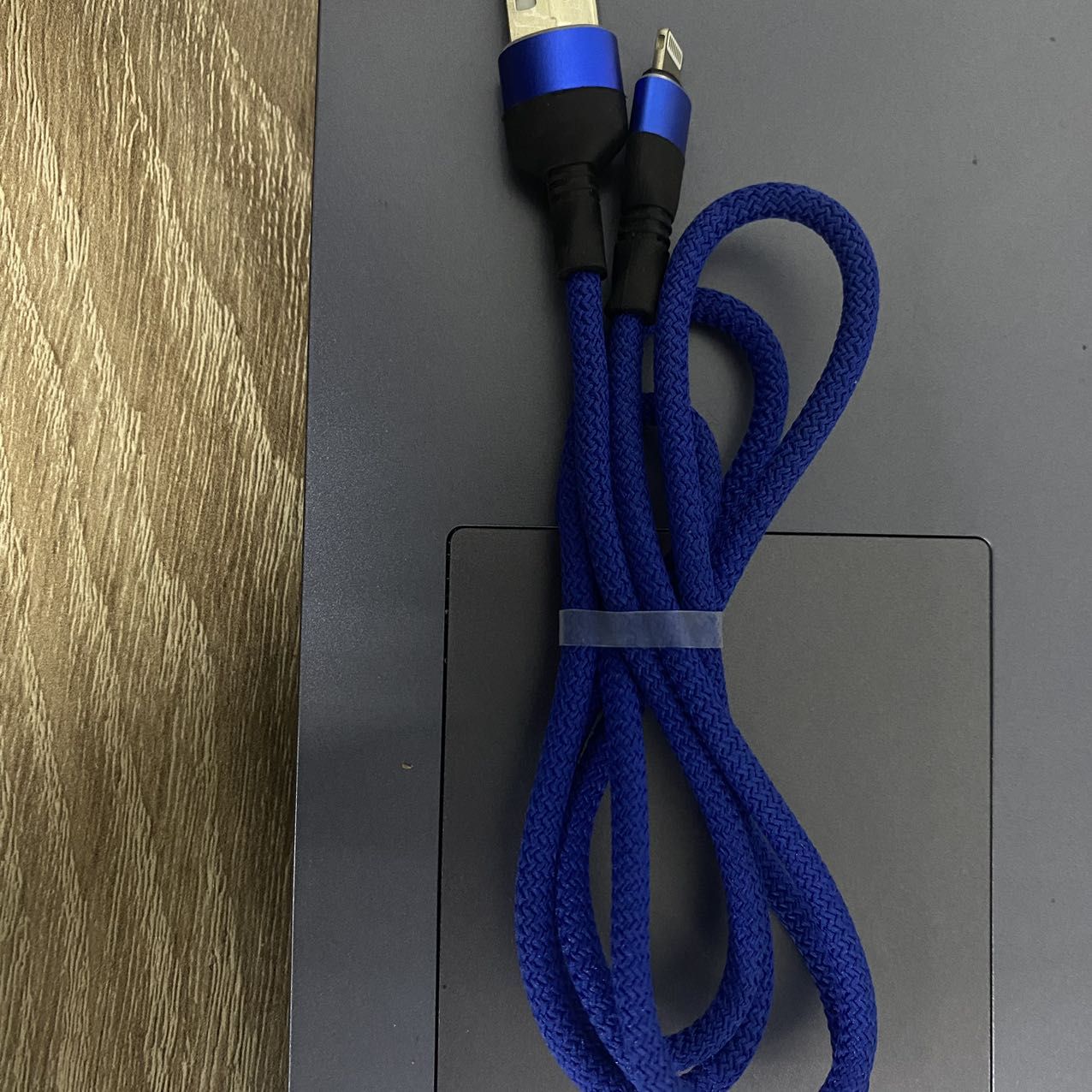 Кабель для мобильных устройств USB 3.0 Type-A/Apple Lightning, 1 м, синий