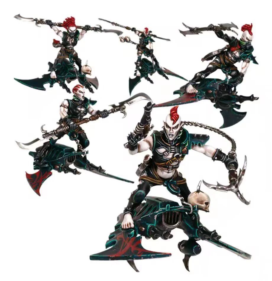 Hellion 1000.1 sq. Drukhari Hellions. Тёмные эльдары Warhammer 40.000. Вархаммер 40000 тёмные эльдары. Вархаммер темные эльдары.