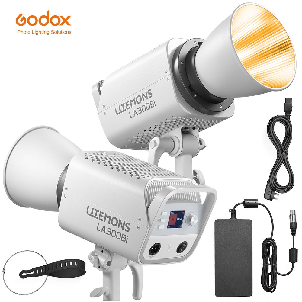 GodoxLA300Bi2800K-6500KСветодиодныйфотофонарьBowensMount