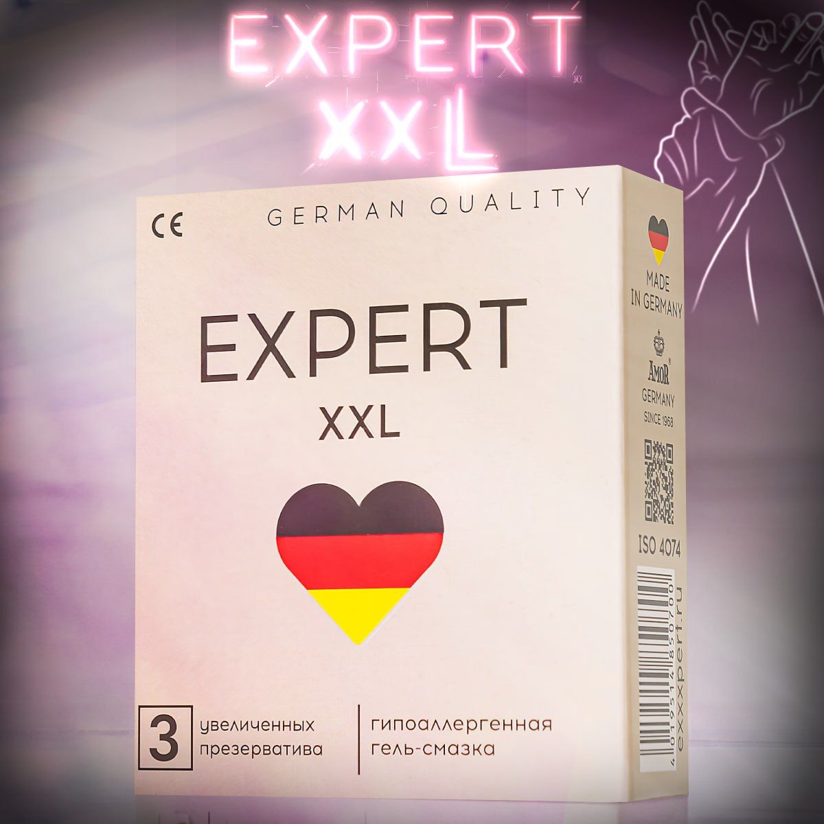 EXPERTXXL,оченьбольшиепрезервативы,3штуки