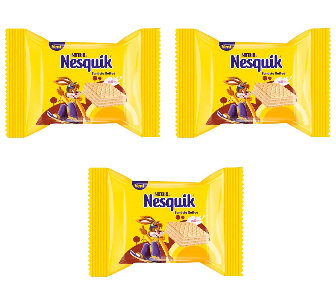 Сендвич-вафли Nesquik, 3 шт 22г