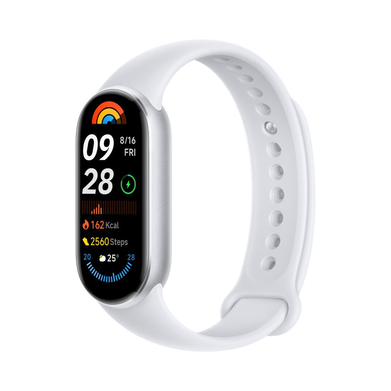 Xiaomi Фитнес-браслет Smart Band 9, серебристый