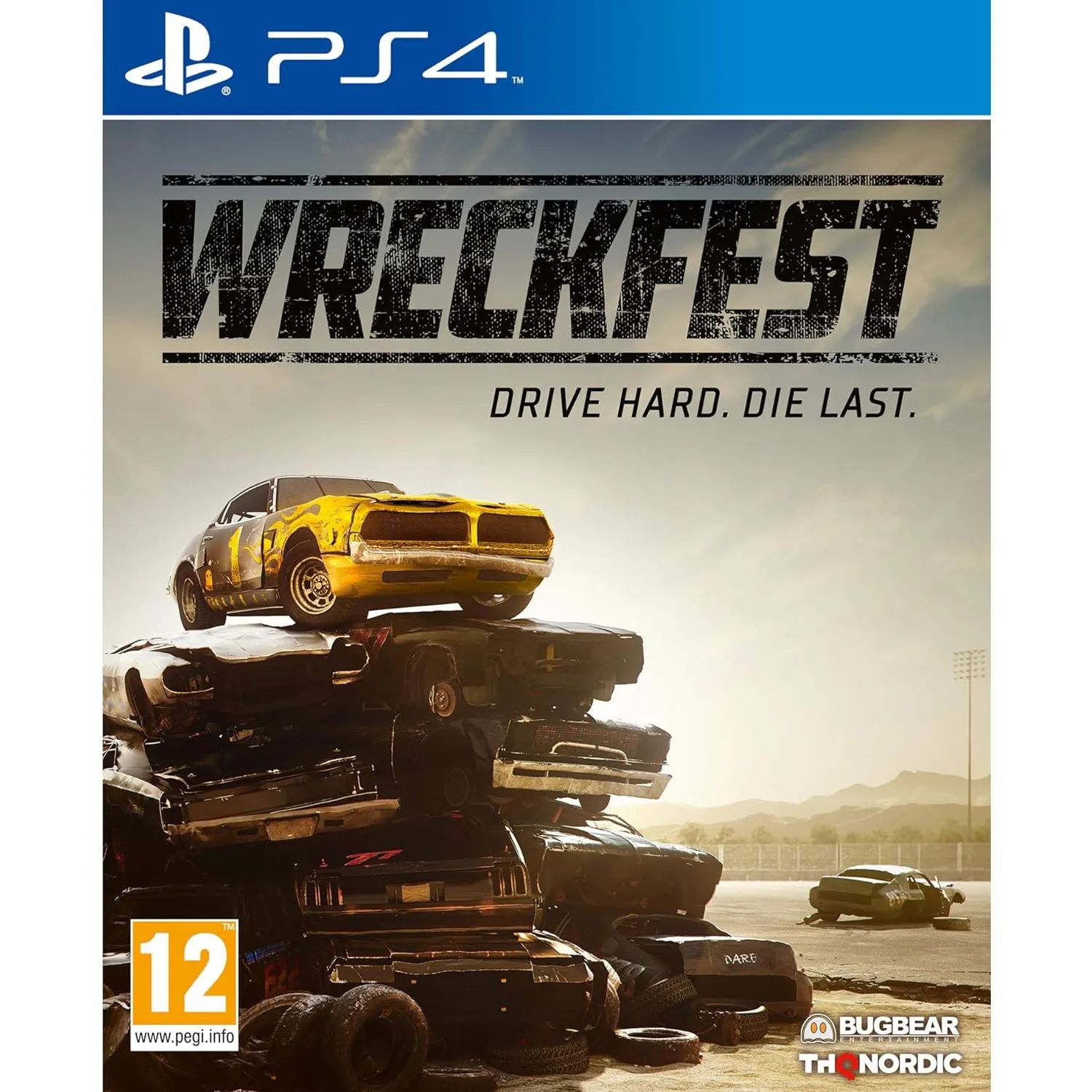 Игра Wreckfest PS4 (PlayStation 4, Русские субтитры)