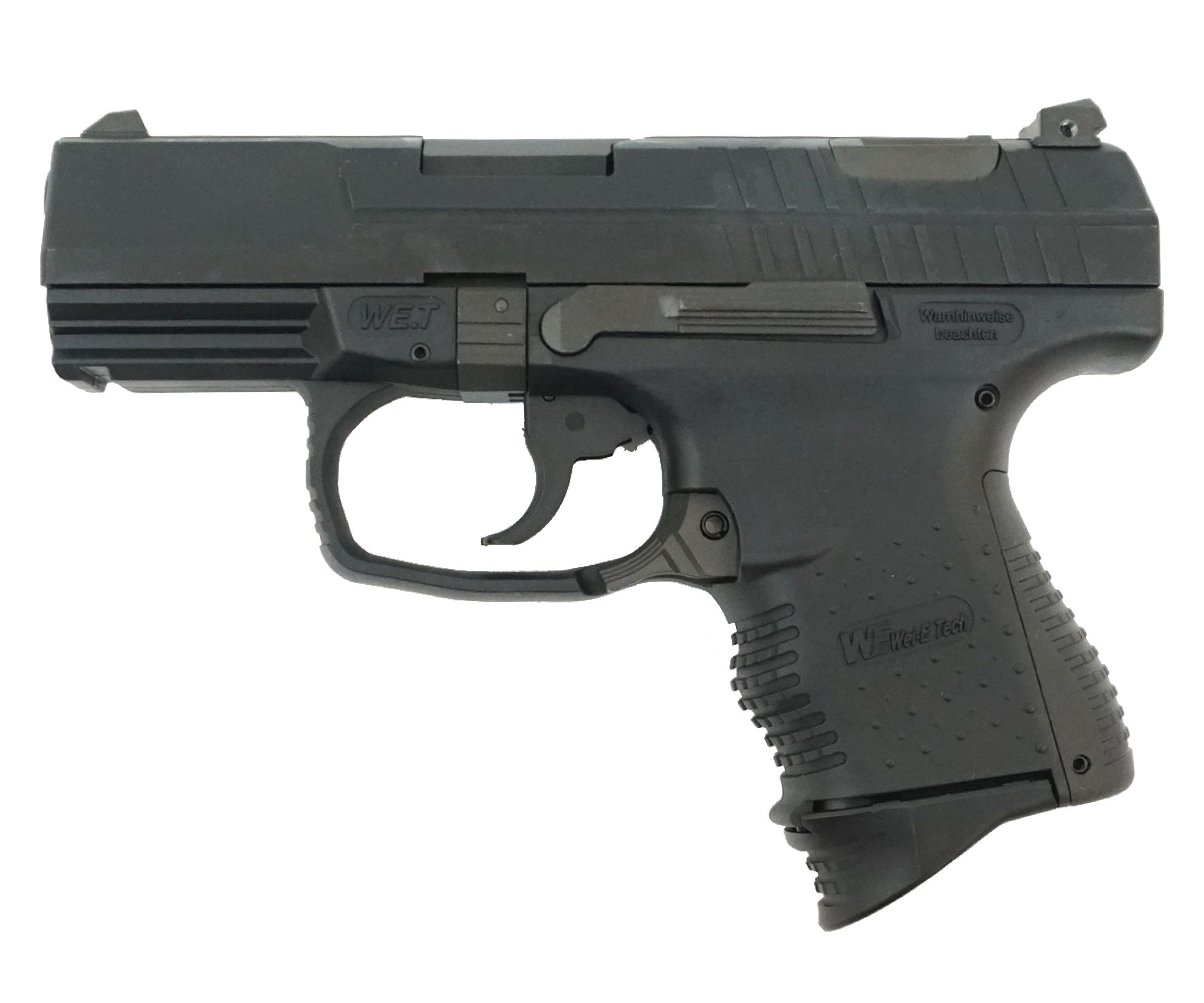 Страйкбольный пистолет WE Walther P99 Compact GBB (WE-PX002-BK)