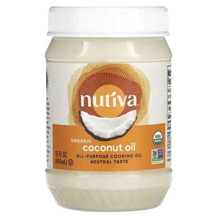 Nutiva Масло кокосовое Extra virgin Рафинированное 414мл. 1шт.