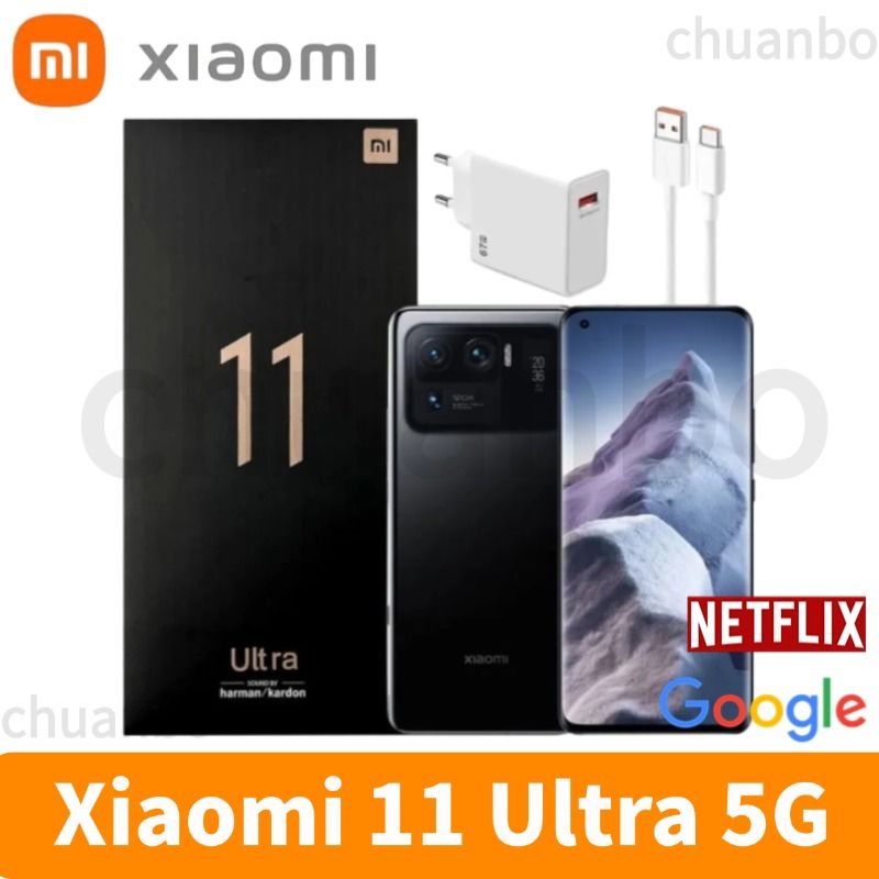 XiaomiСмартфонTC-Xiaomi11UltraGlobal8/256ГБ,черный