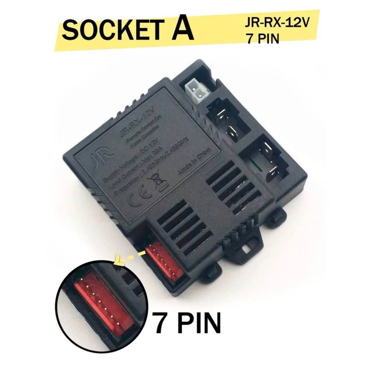 Контроллер JR-RX-12V Socket A (JR1630RX-12V) для детского электромобиля