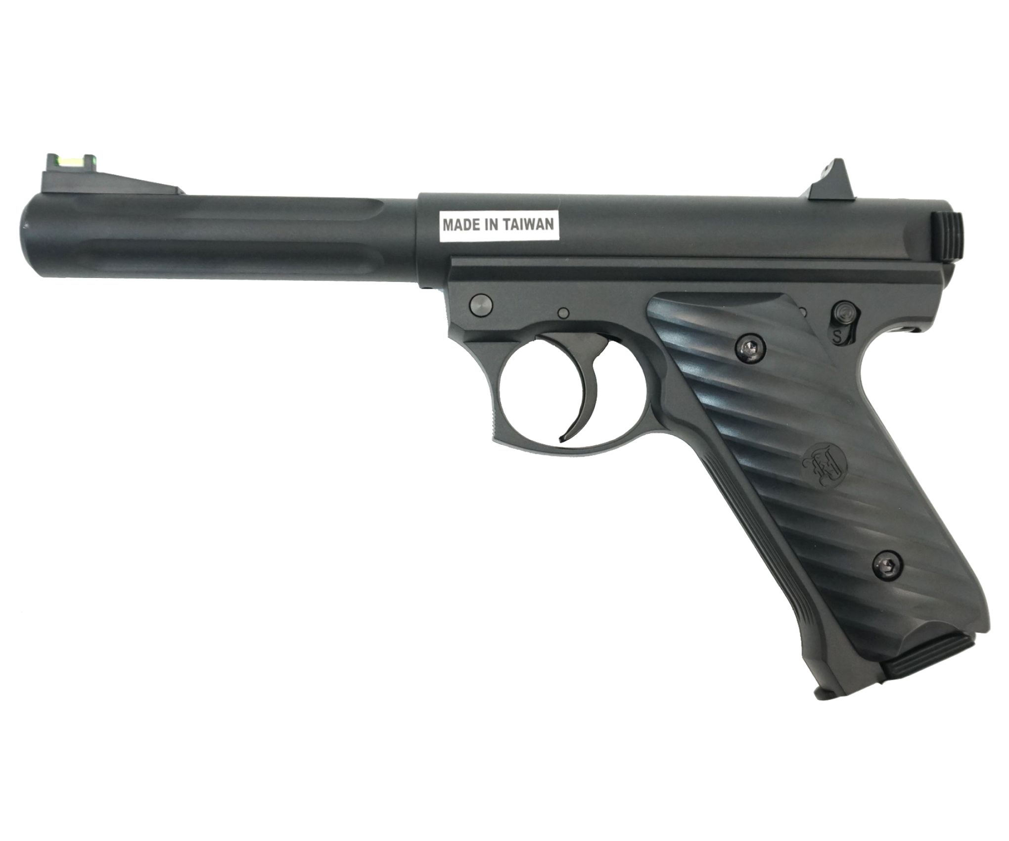 Страйкбольный пистолет "KJW" Ruger "MK2" CO2 GNB Black