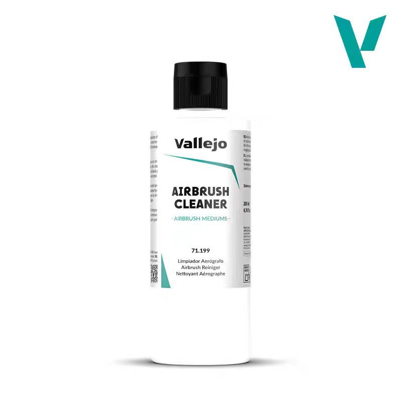 Vallejo Airbrush Cleaner Жидкость промывочная для аэрографа, 85 мл 71099/200 мл 71199