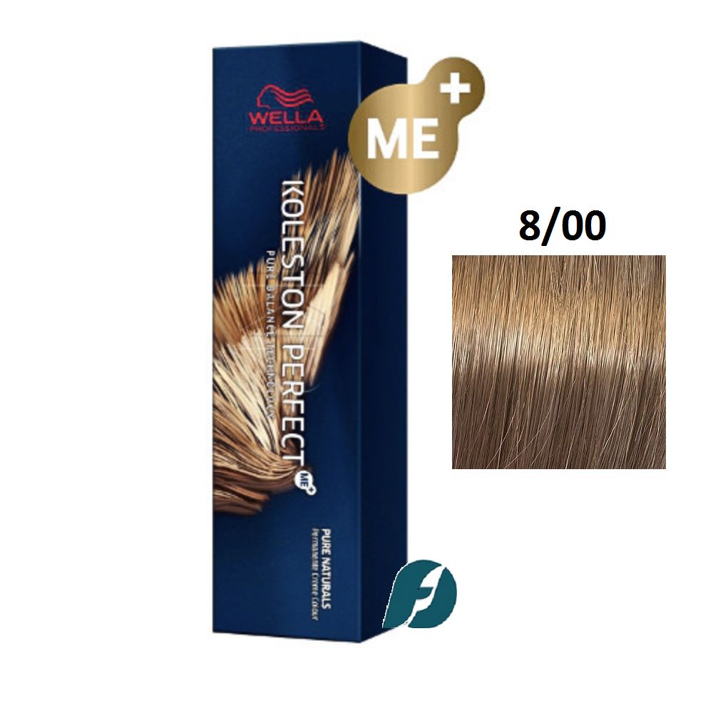 Wella Professionals Koleston Perfect ME+ 8/00 Краска для волос - Светлый блонд натуральный интенсивный, 60мл