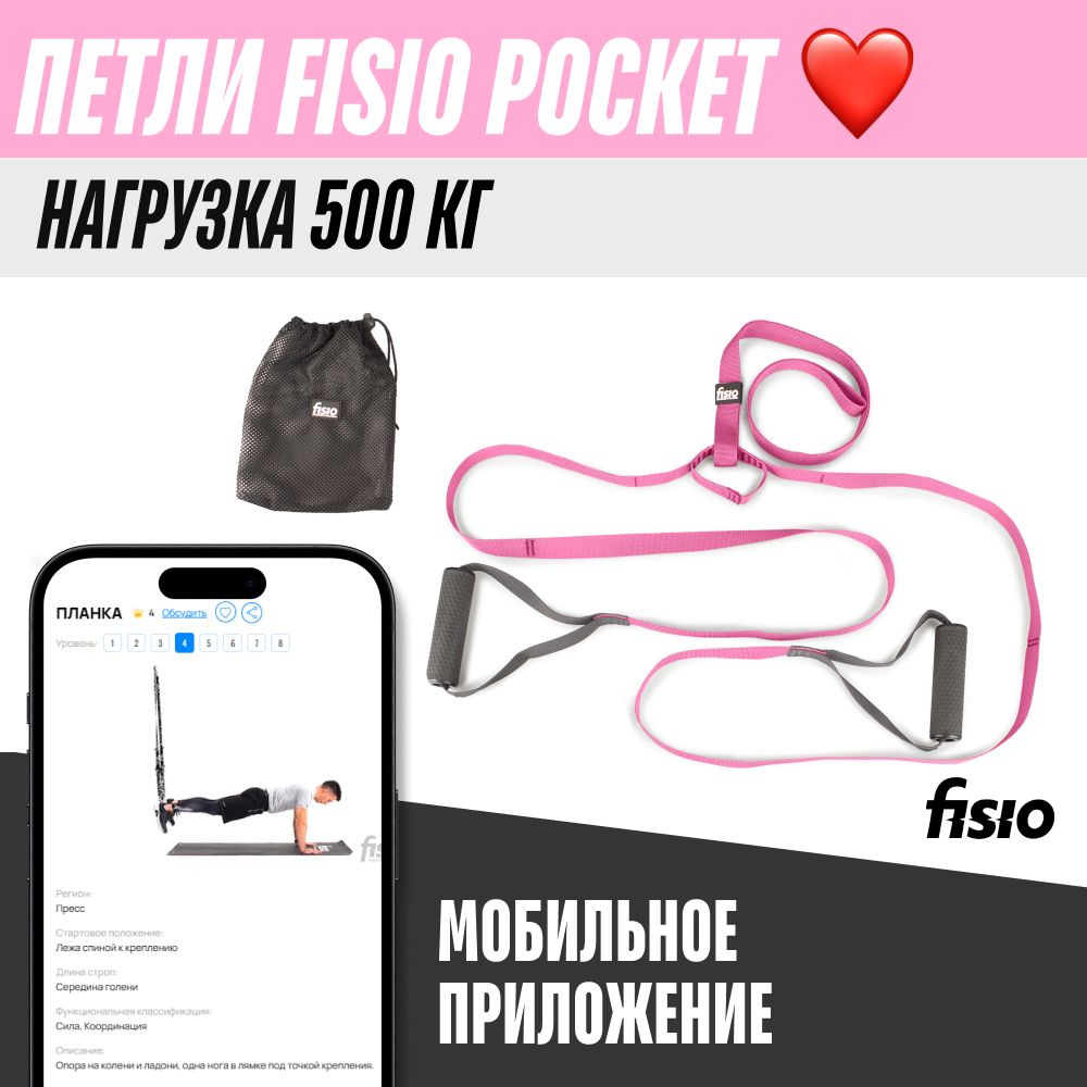 Тренировочные петли TRX FISIO Pocket