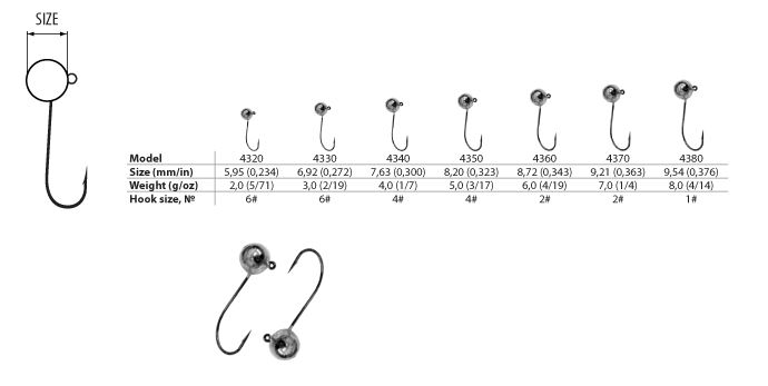 Джиг. головка W 7 гр.