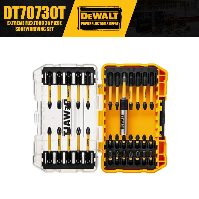 DEWALTDT70730TНаборотвертокEXTREMEFlexTORQиз25предметов