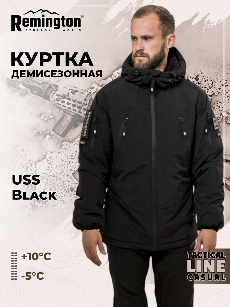 Куртка тактическая Remington USS Black р. L TM1720-010