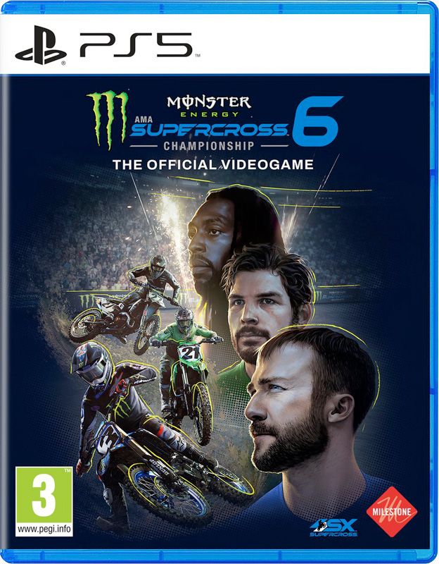 Игра Monster Energy Supercross - The Official Videogame 6 (PS5, Английская версия)