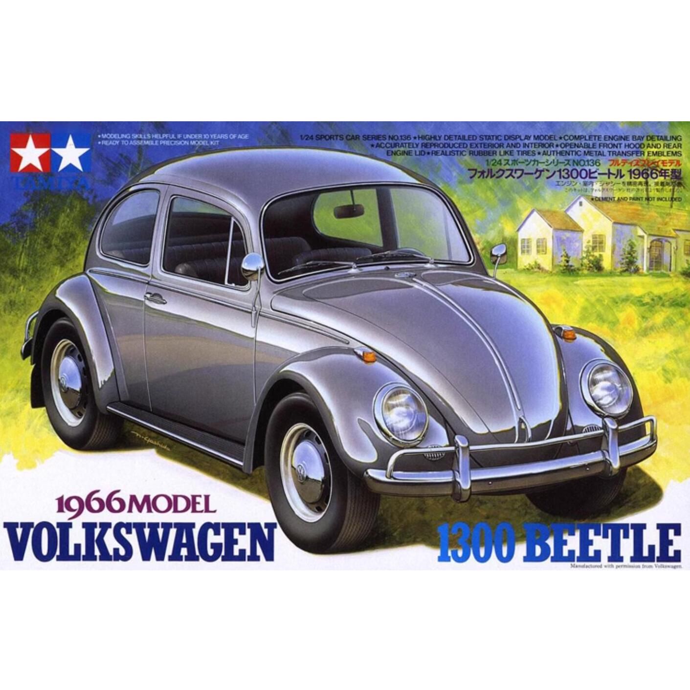 tamiya 24136 Комплект моделей Volkswagen 1300 Beetle 1/24