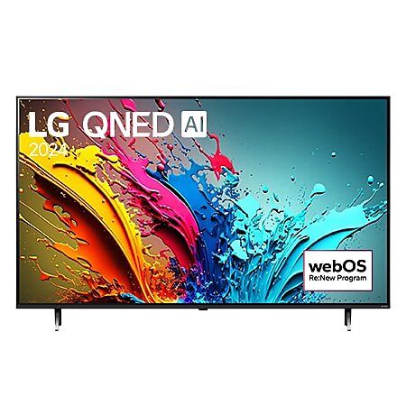 LGТелевизор65QNED86T6A65"4KUHD,черный