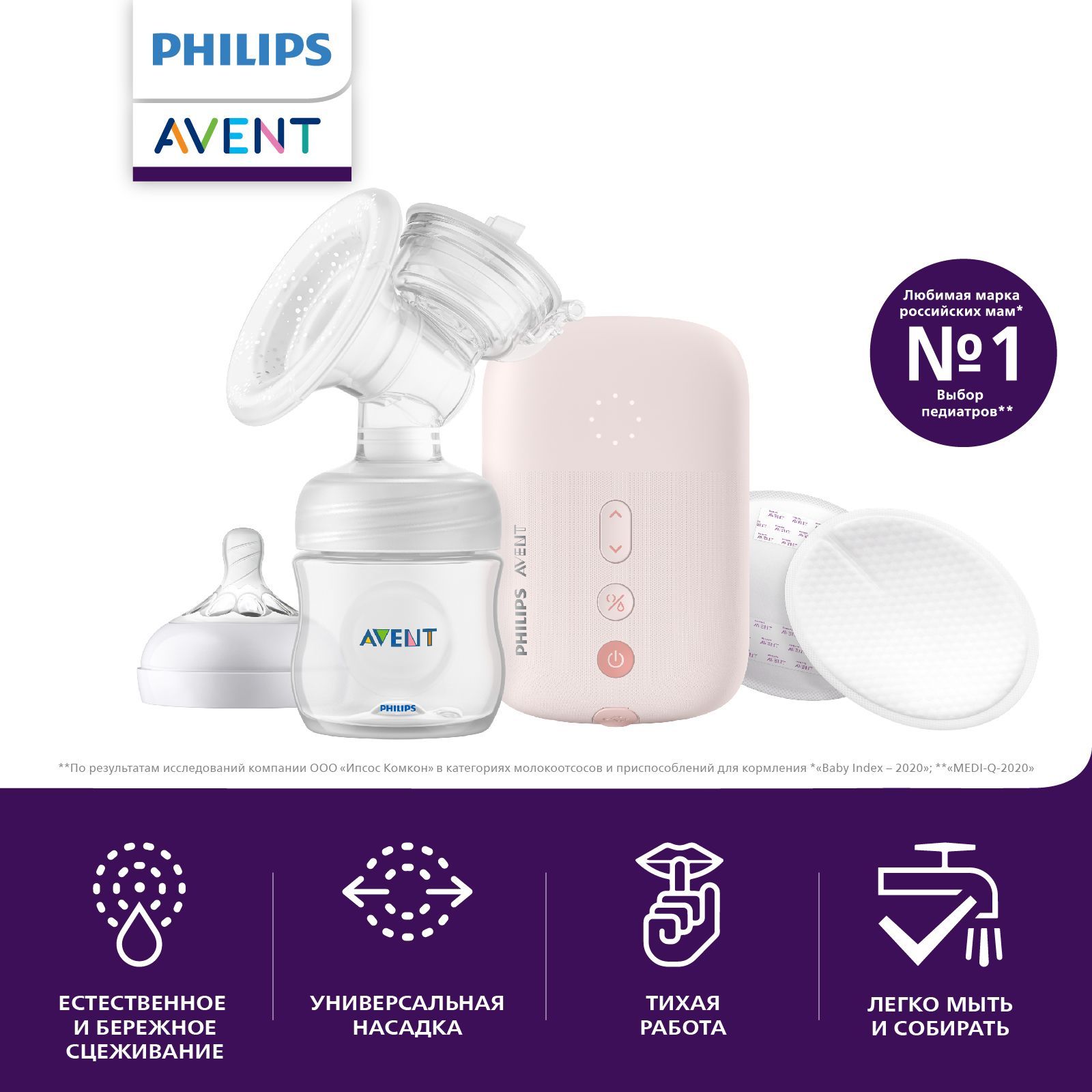 Электронный молокоотсос Philips Avent Plus SCF391/11