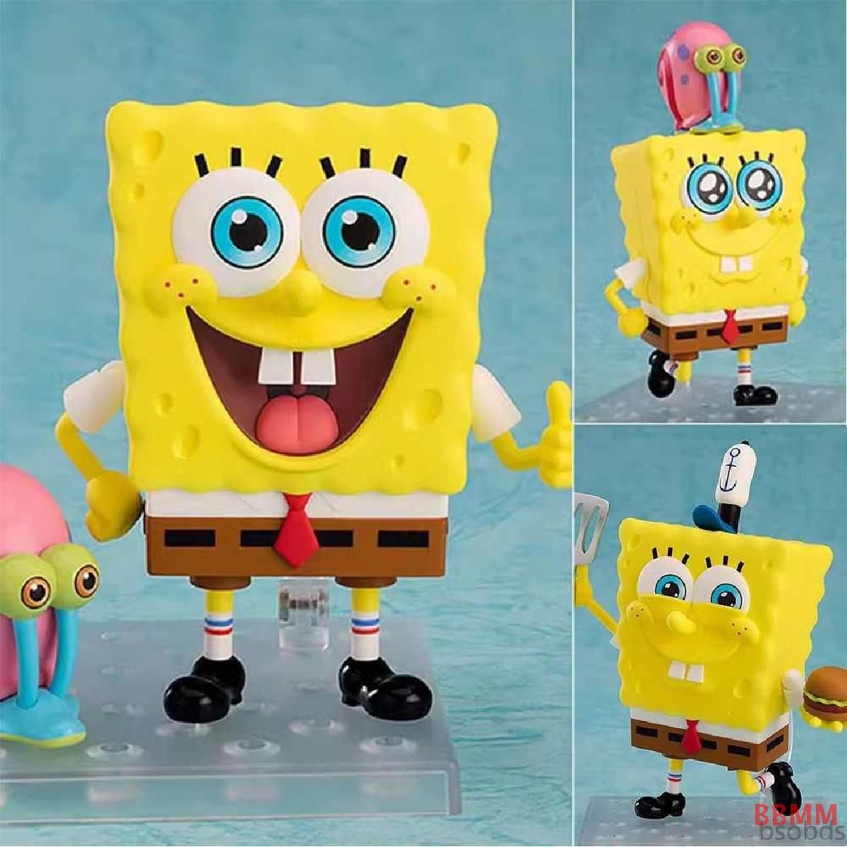 ФигуркаГубкаБобКвадратныеШтаны/SpongeBobSquarePantsдляболельщиков10см