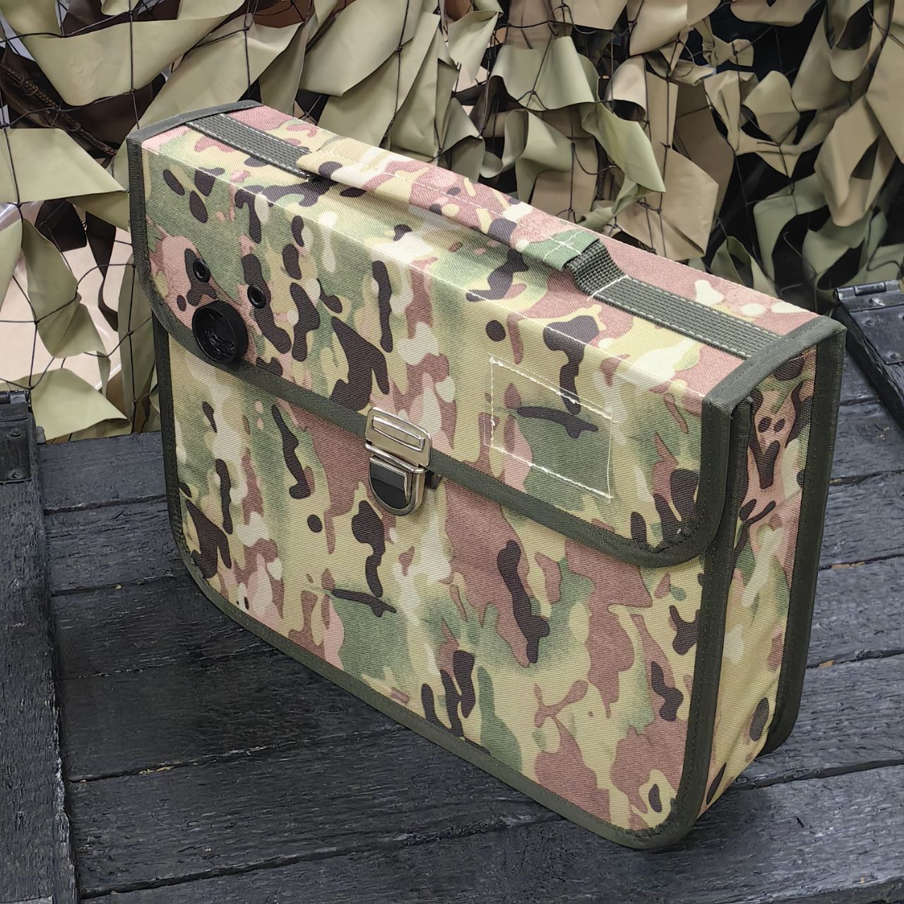 СПЕЦПОРТФЕЛЬ ОФИЦЕРСКИЙ для секретных документов 34х25х9 camo-multi