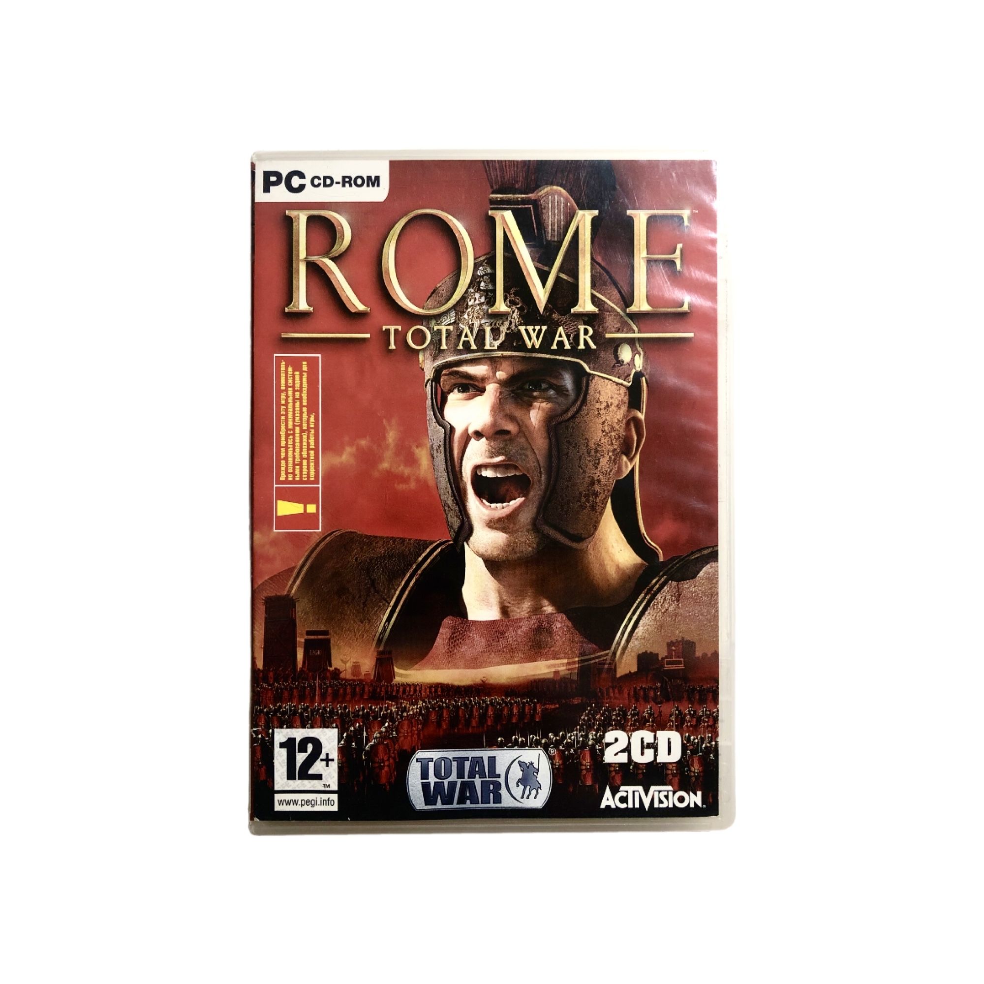 Игра Игра PC DVD Rome: Total War / Рим: Тотальная война (Стратегия, Тактика, Activision, 2004) (Windows, PC, Русская версия)