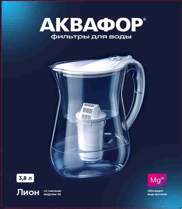 Фильтр-кувшин Лион Белый купить на OZON по низкой цене (1697423706)