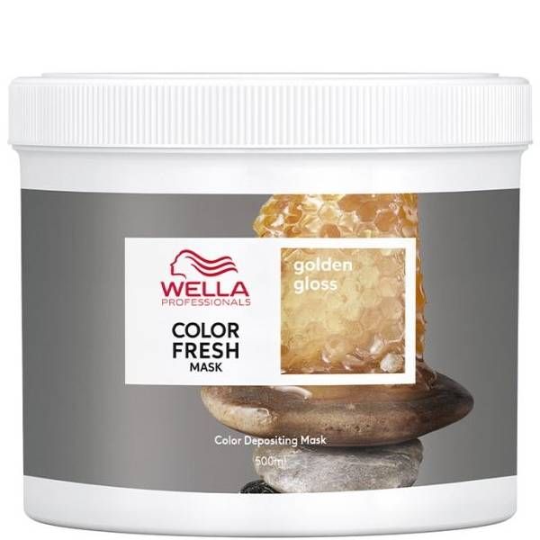 WellaProfessionalsОттеночнаямаскадляволосColorFreshЗолотойблескGoldenGloss,500мл