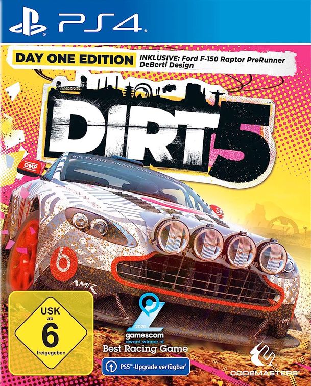 Игра Dirt 5 (PlayStation 4, Английская версия)