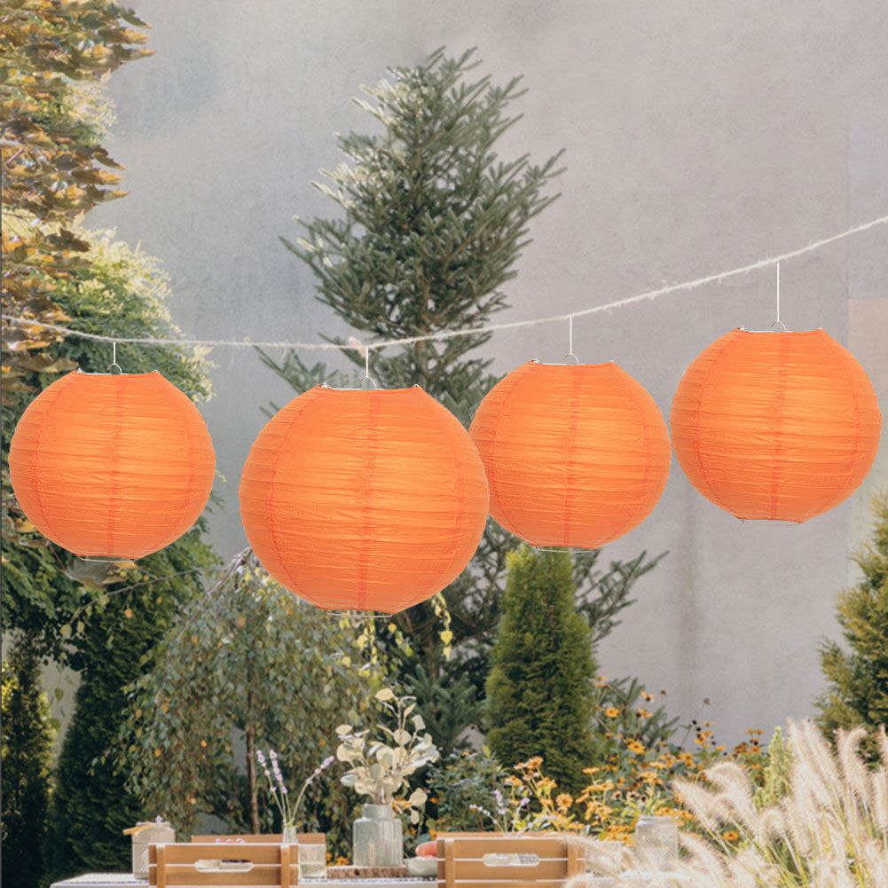 5pcs круглые китайские бумажные фонарики/праздничные принадлежности/4 дюйма