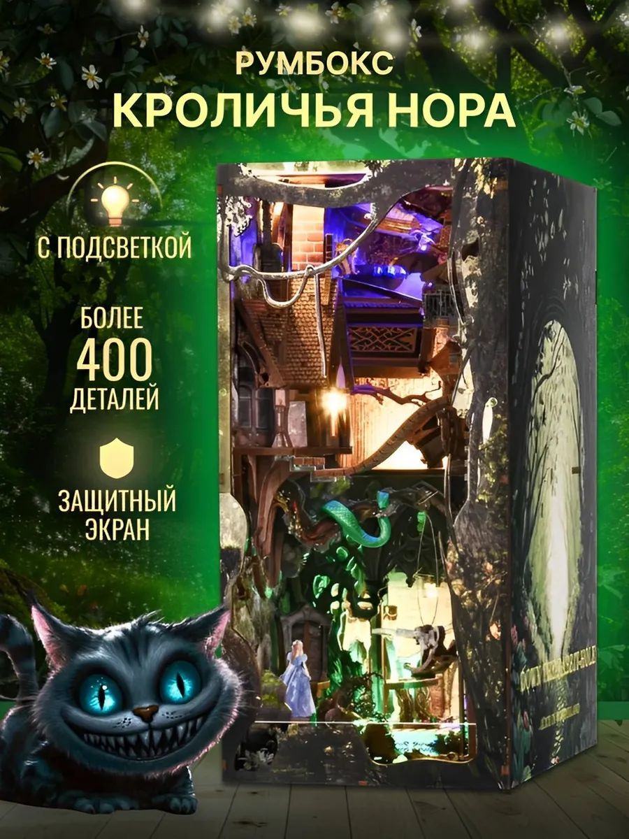 РумбокскнижныйАлисавстранечудесbooknook,миниатюра