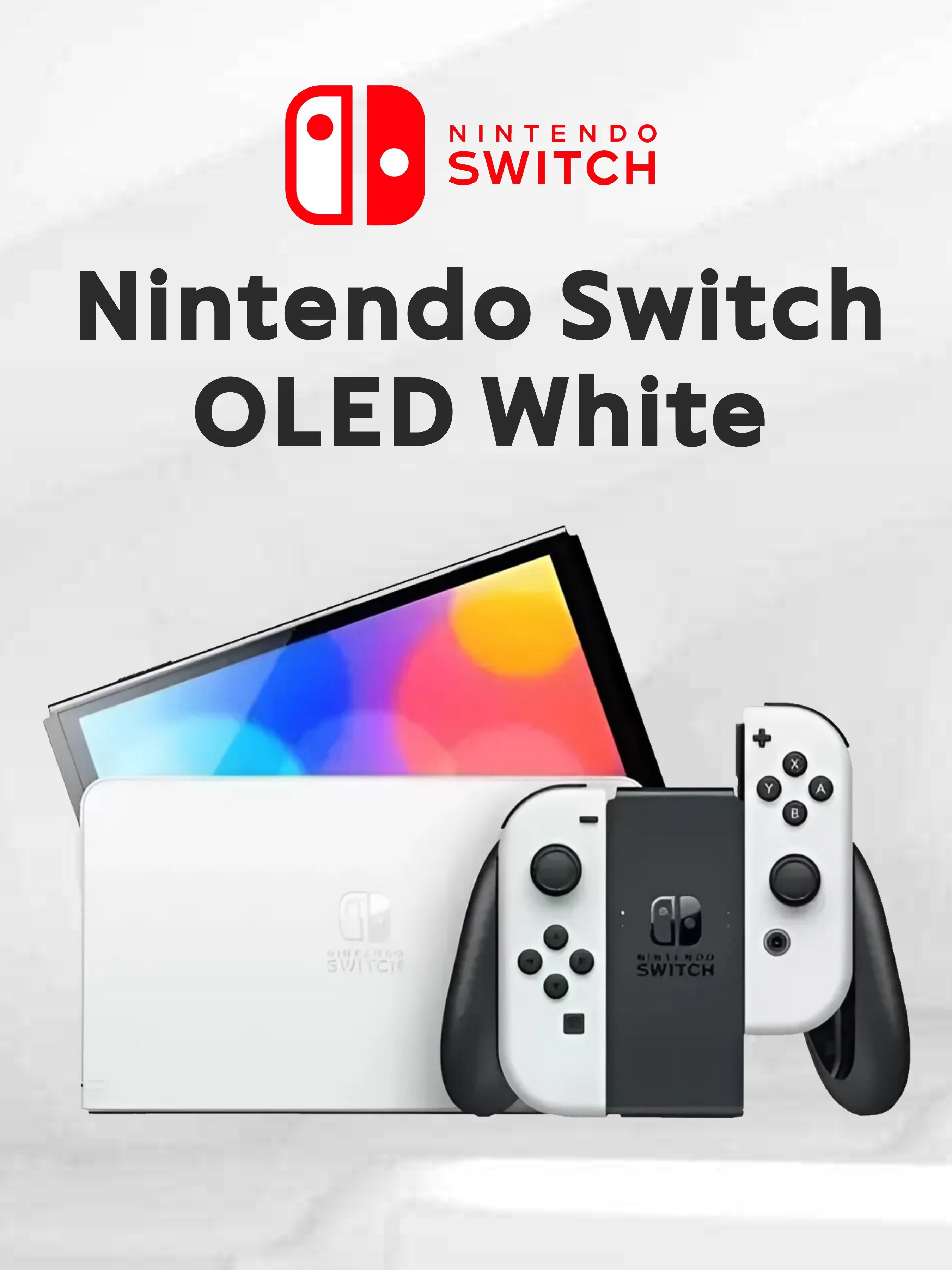 Игровая приставка, Nintendo Switch, OLED White