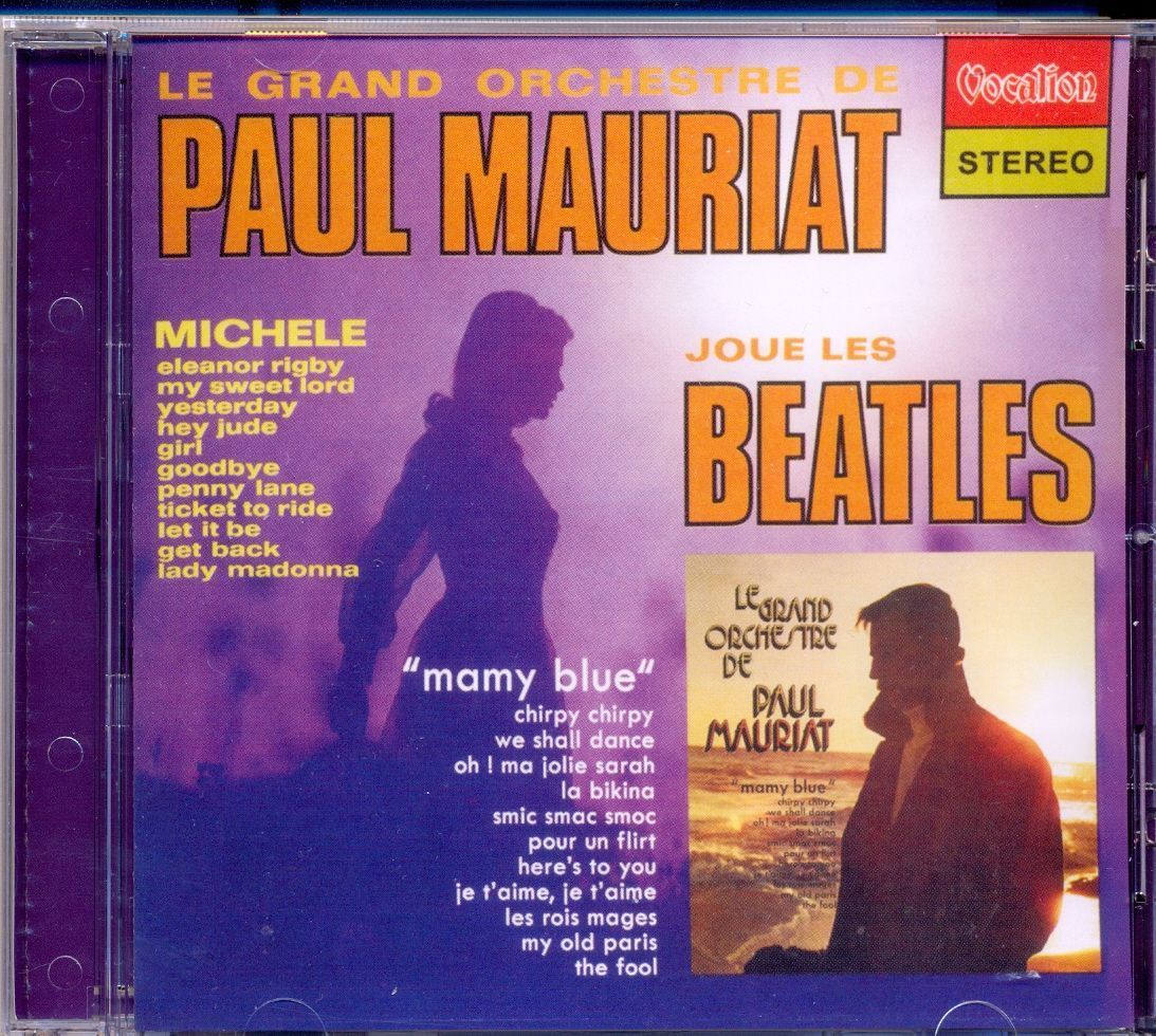 Компакт диск Paul Mauriat (2 in 1) - Play the Beatles & Mamy blue + 4 bonus tracks 1972/72 г.