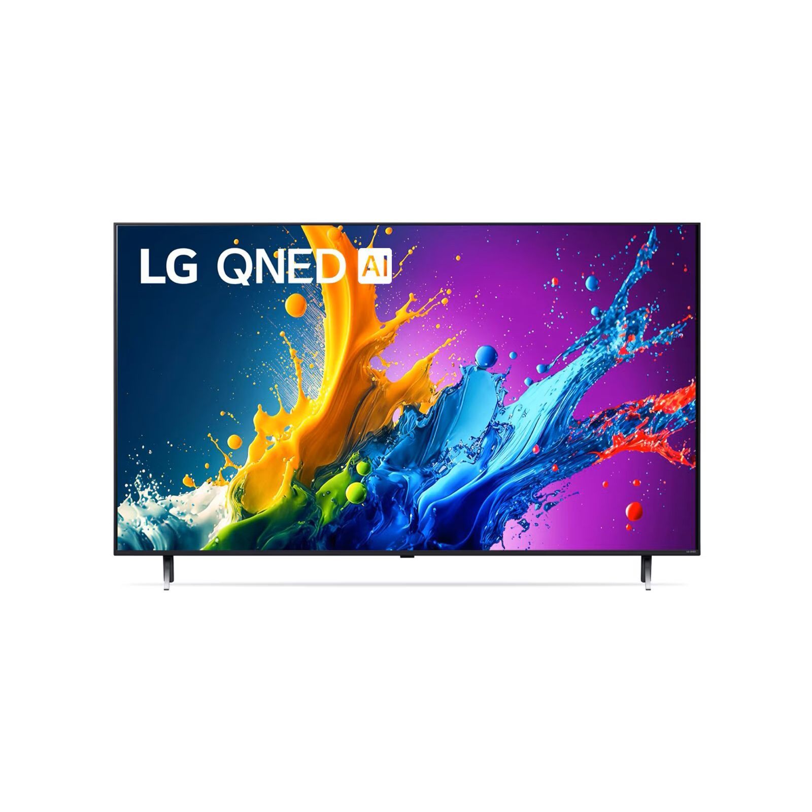 LGТелевизор43QNED80T6A43"4KUHD,синий