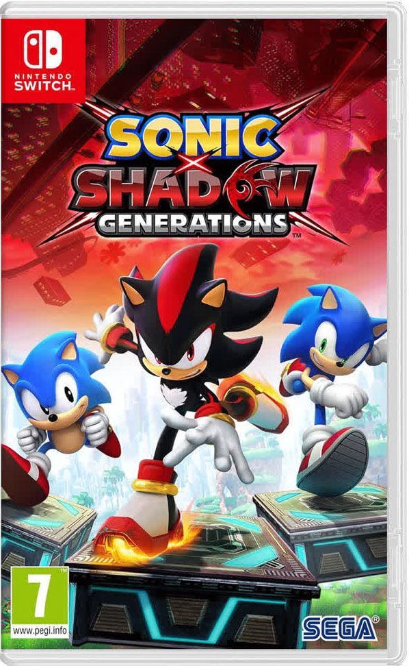 Игра Sonic x Shadow Generations (Nintendo Switch, Русские субтитры)