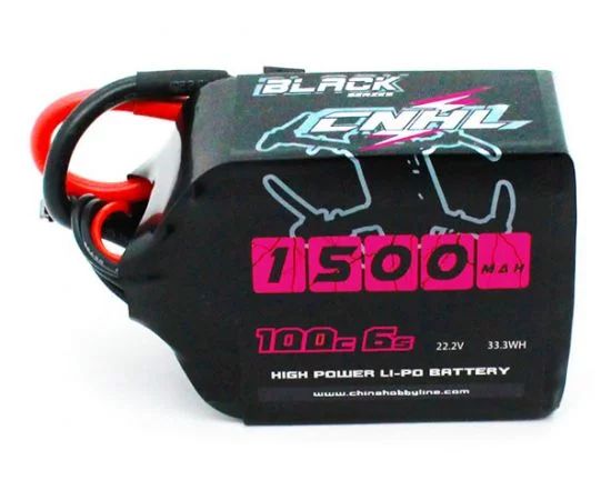 Аккумулятор CNHL Black Series 1500mAh 6S 100C LiPo (XT60)