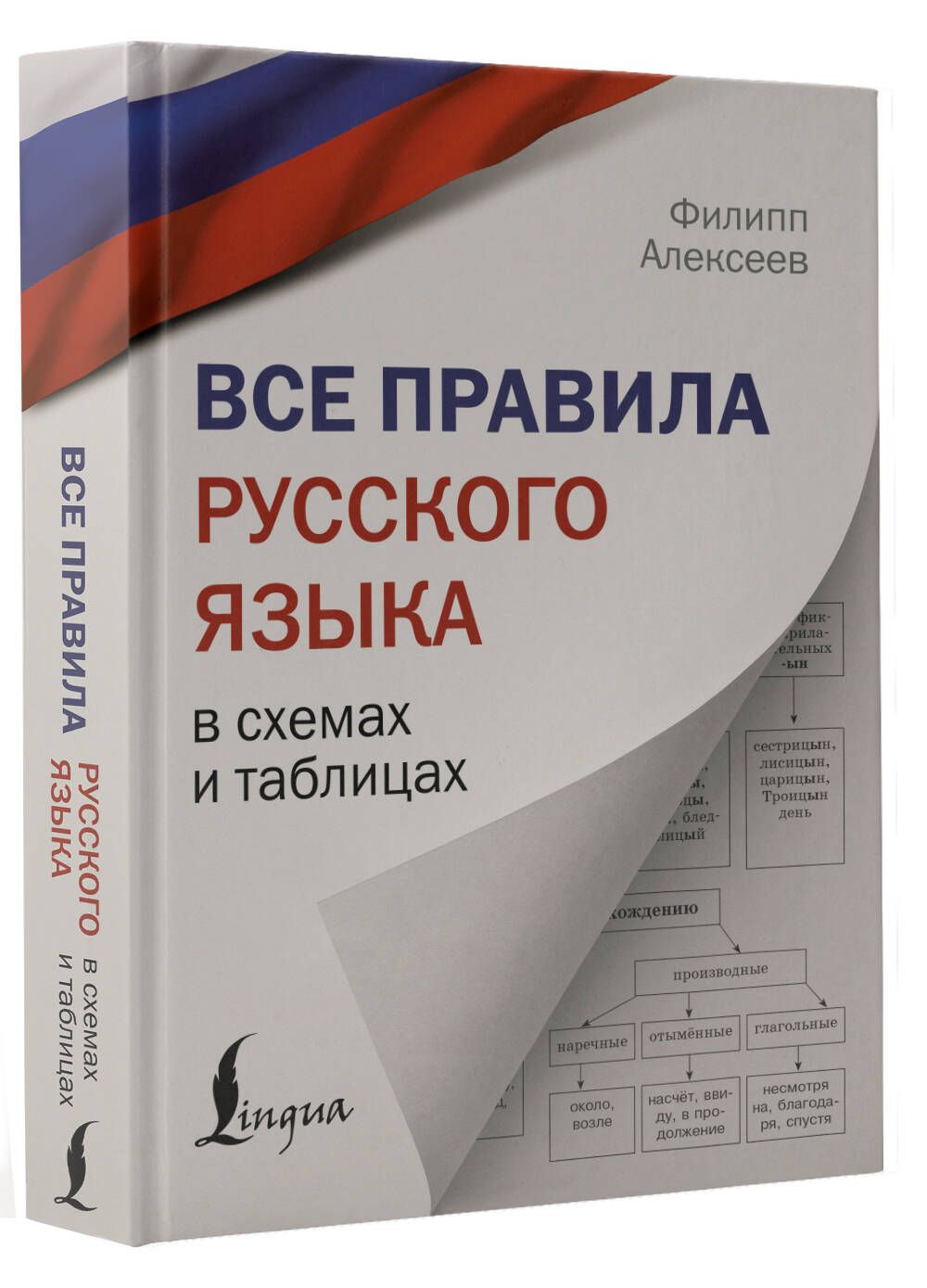 Все правила русского языка в схемах и таблицах