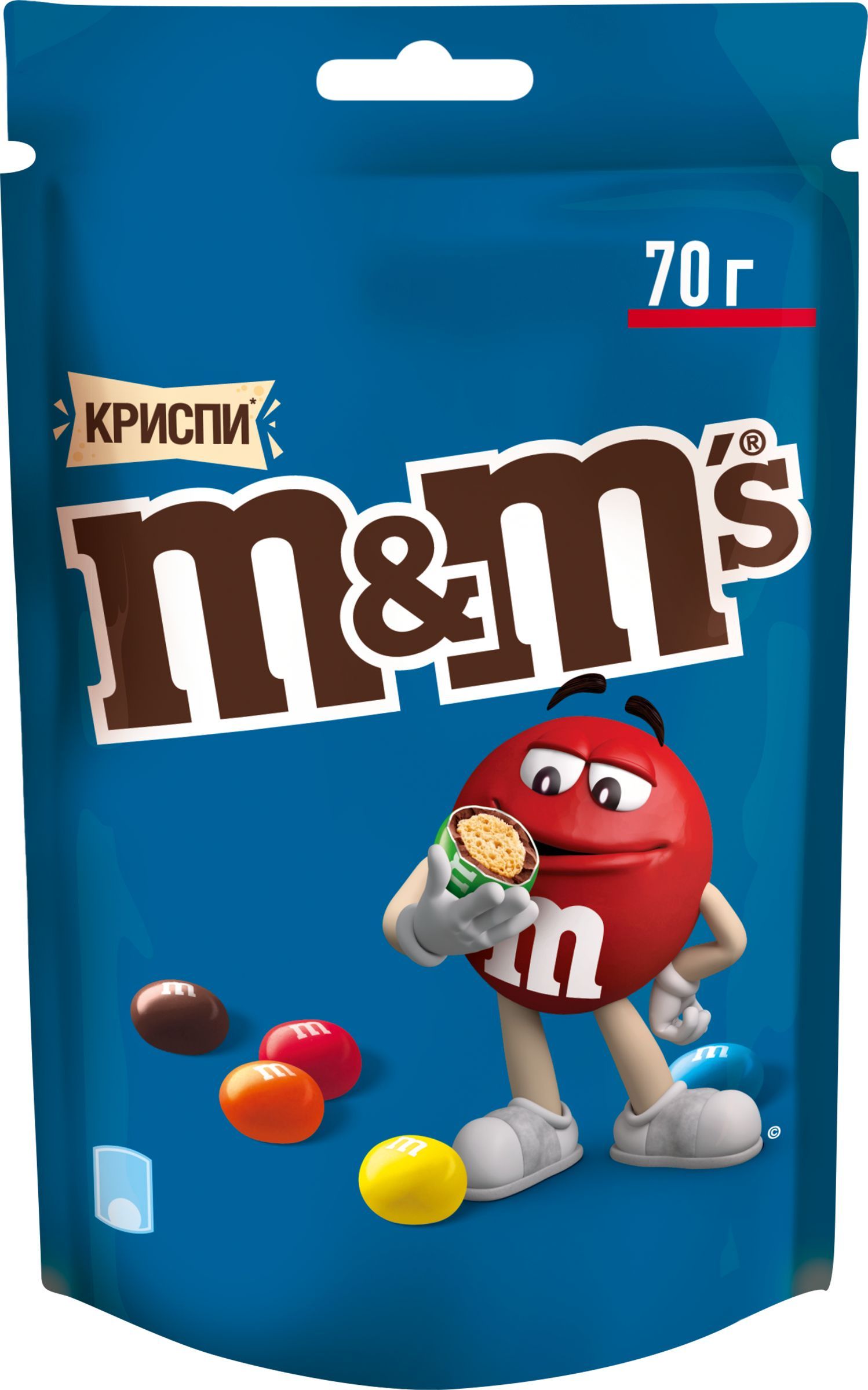 Драже M&M'S Криспи, 70г