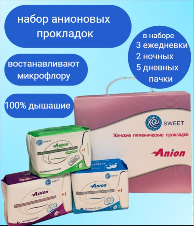 Anion Прокладки женские 10 шт